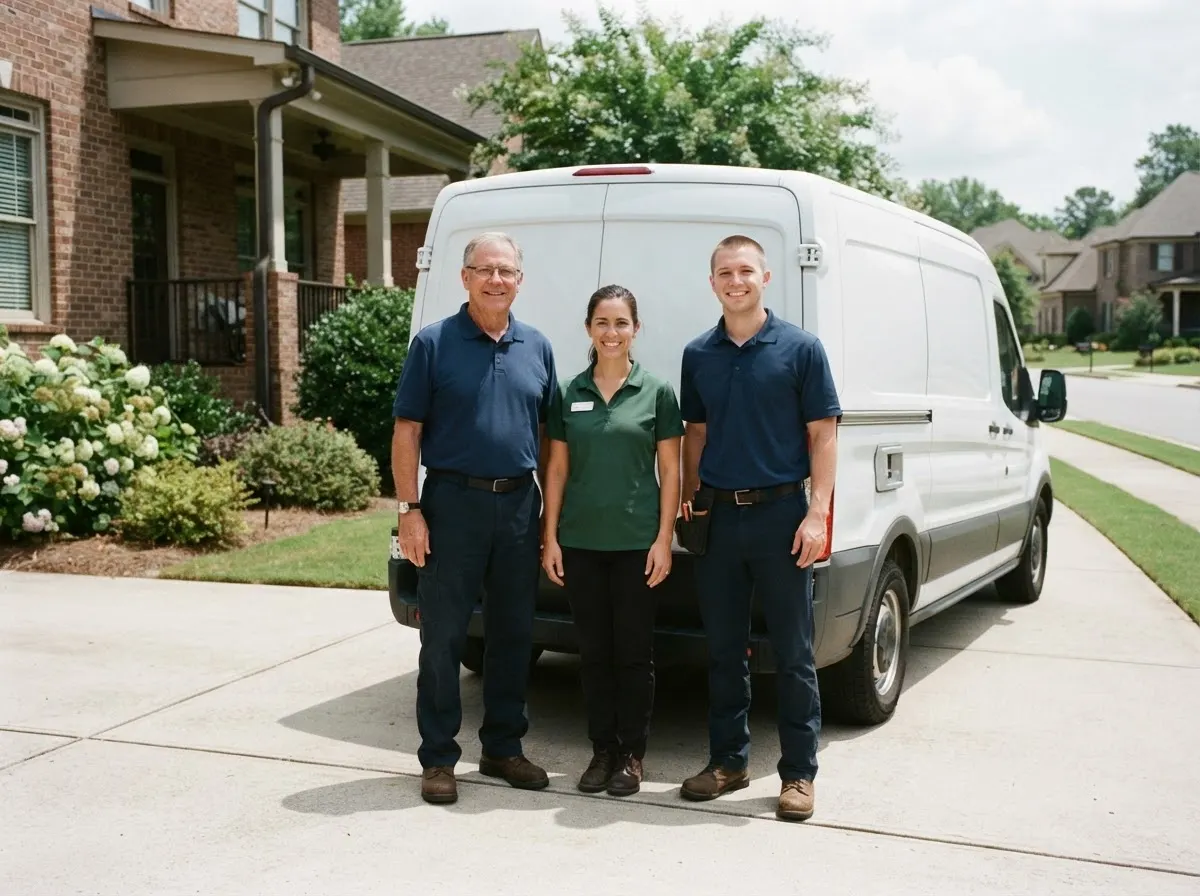 The BugBouncer Pest Control team, pest control service in Birmingham, AL